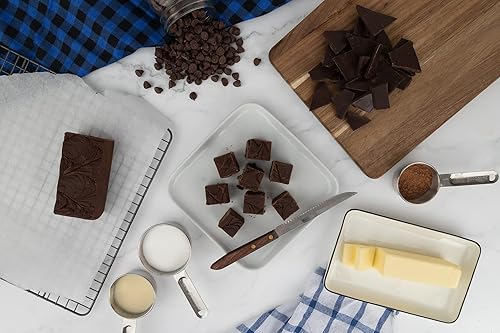 Miniatura 3 de Uncle Butch's Fudge - Chocolate negro cremoso y suave - Dulce de dulce hecho a mano decadente y delicioso (24 onzas)