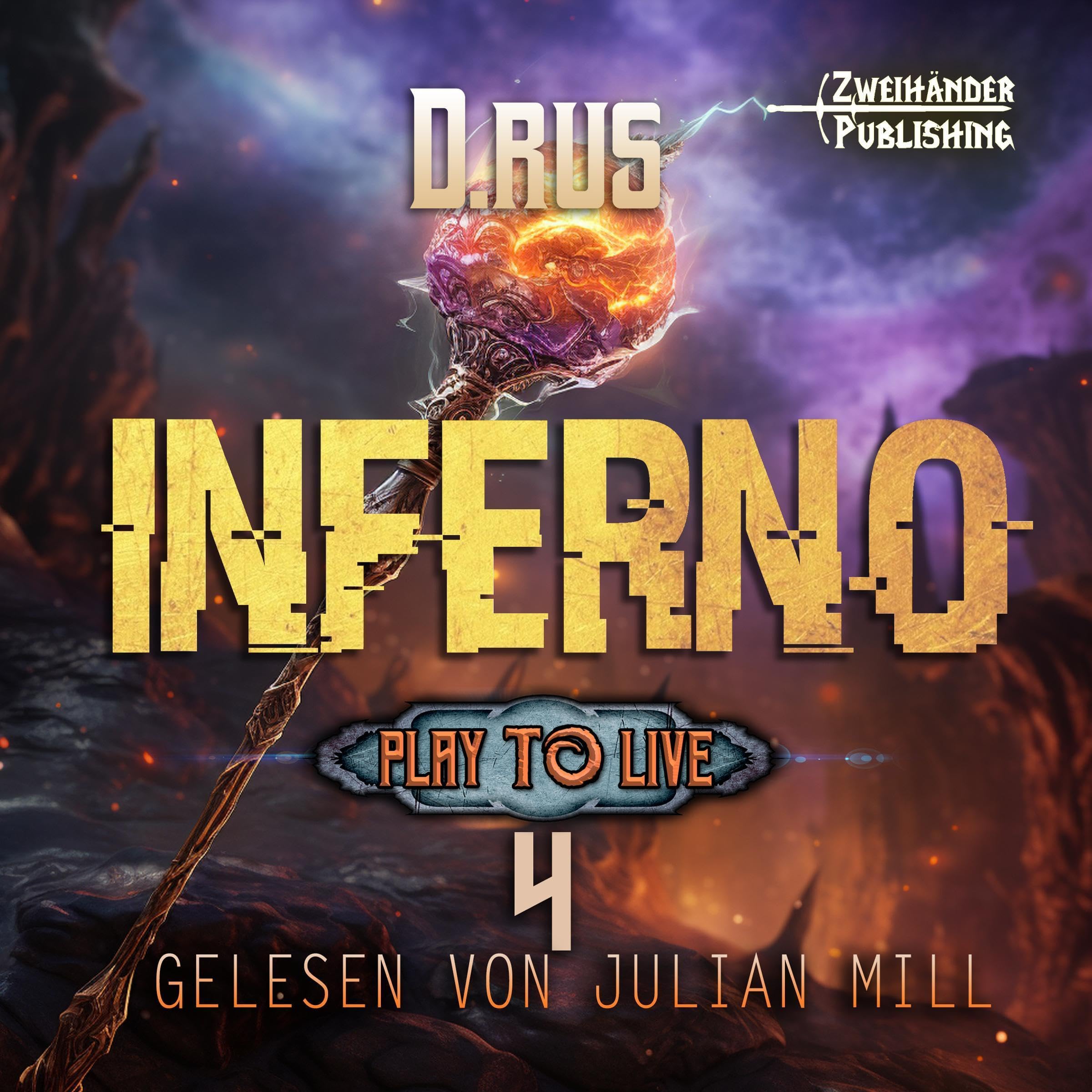 Cover art for Inferno: Play to Live, Book 4