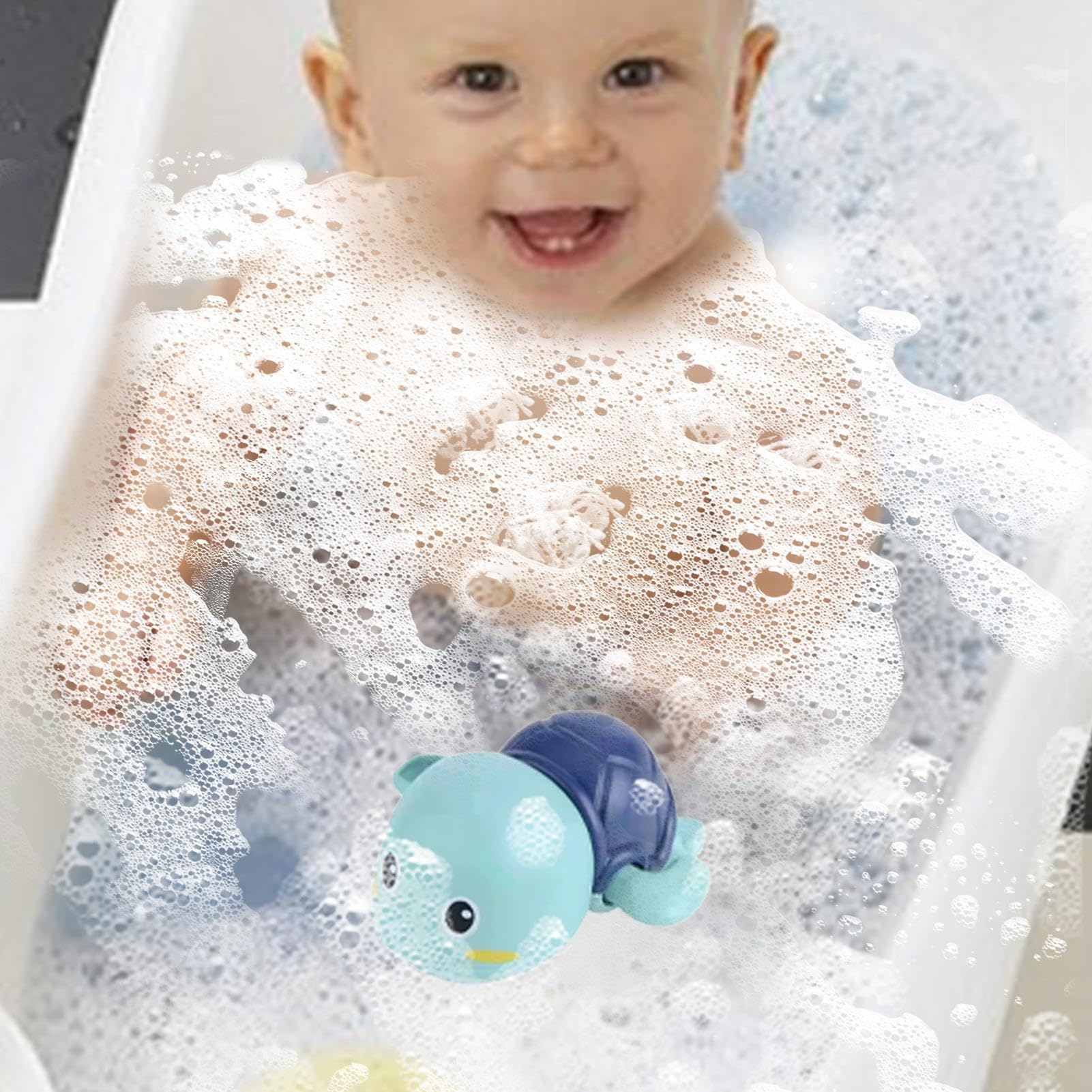 Juguete de baño de Tortuga de Cuerda, Juguetes para bañera Tortuga de Cuerda - Lindos Juguetes para la bañera,Juguete de Ducha para de Agua, diversión en el baño de Agua, acuáticos de — view 2