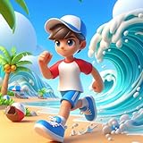 Wave Rider Escape: Surf, Dash & Avoid Waves