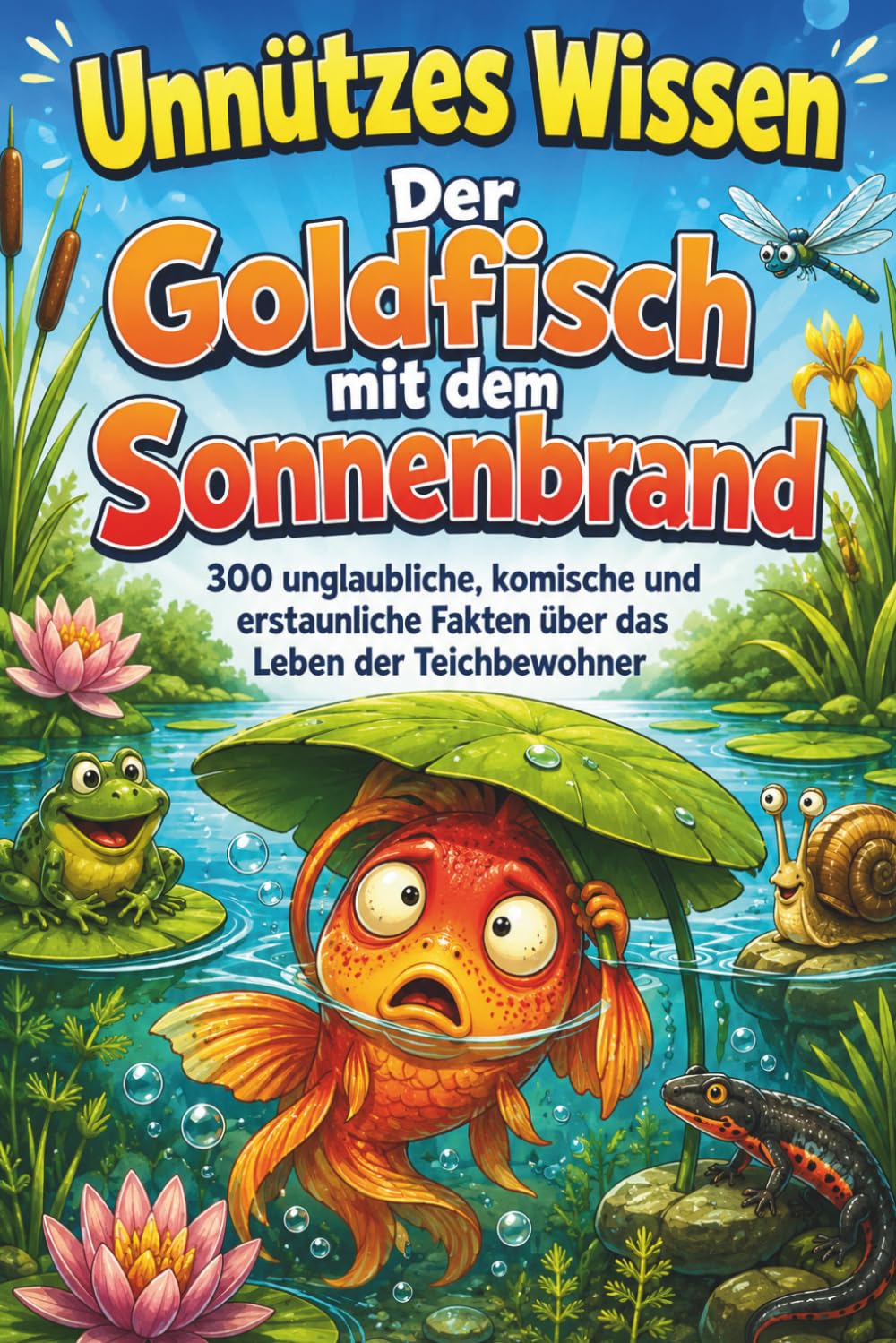 Unnützes Wissen – Der Goldfisch mit dem Sonnenbrand: 300 unglaubliche, komische und erstaunliche Fakten über das verrückte Leben der Teichbewohner