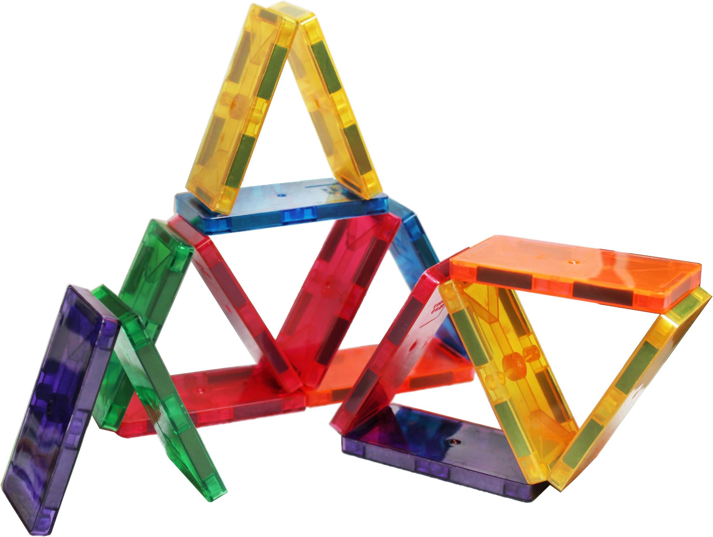 Clear Colors 16pc Rectangle