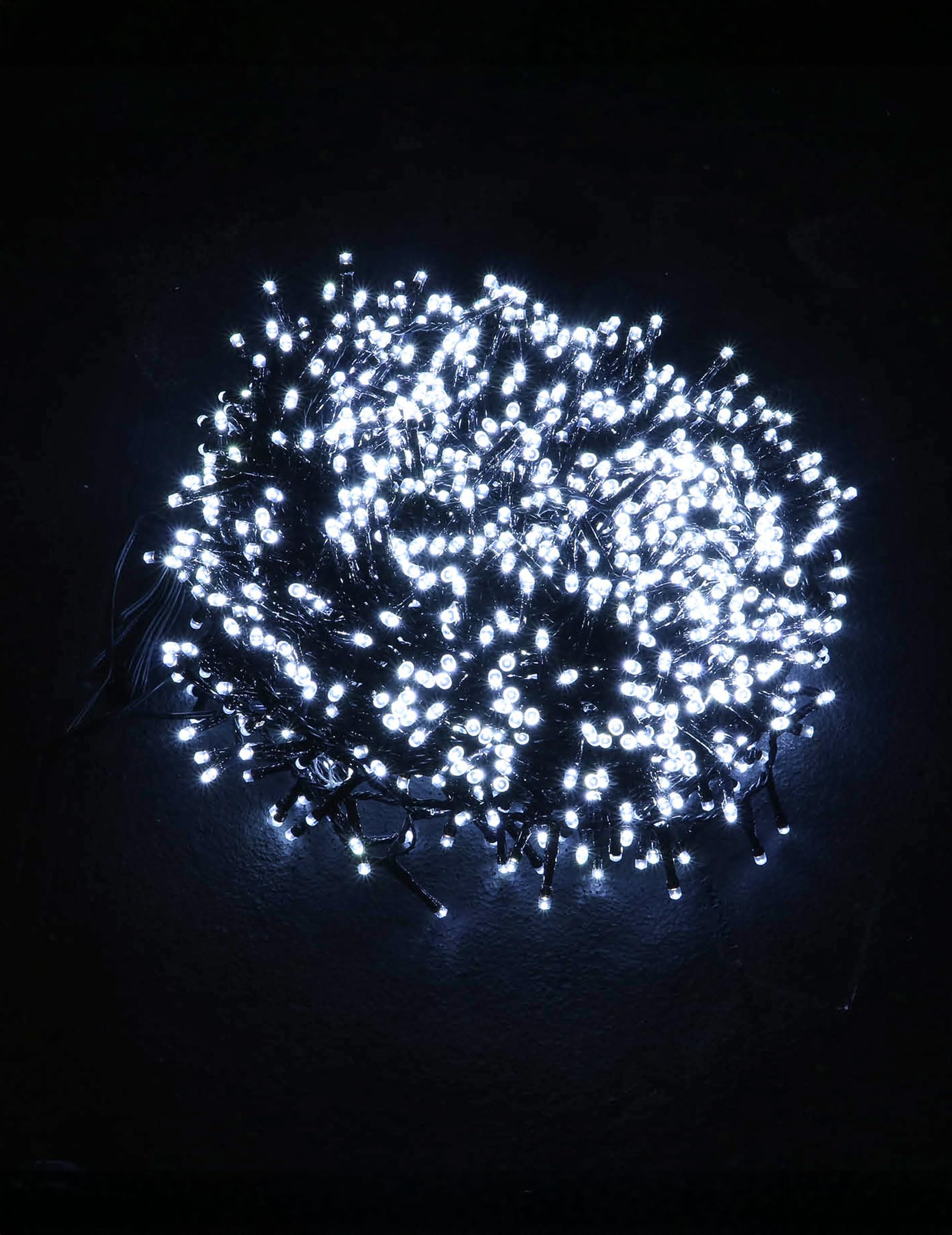 Luces de Navidad 20m Blanco Frío 1000 Led Ext.
