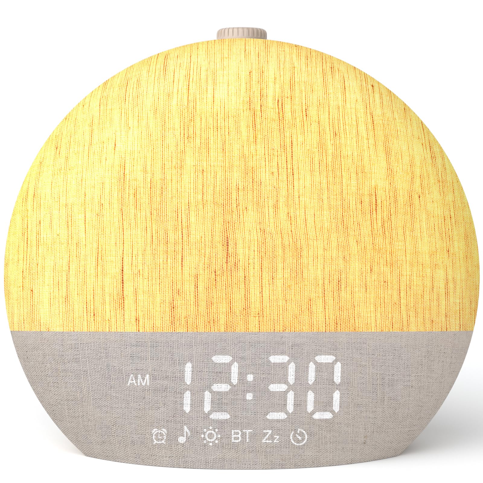 LIORQUE Despertador Amanecer, Despertador Luz Natural Simulación de Amanecer, 17 Modos de Luz, 30 Sonidos Relajantes, Modo de Ayuda para Dormir, Conexión Bluetooth, Función Alarma y Snooze