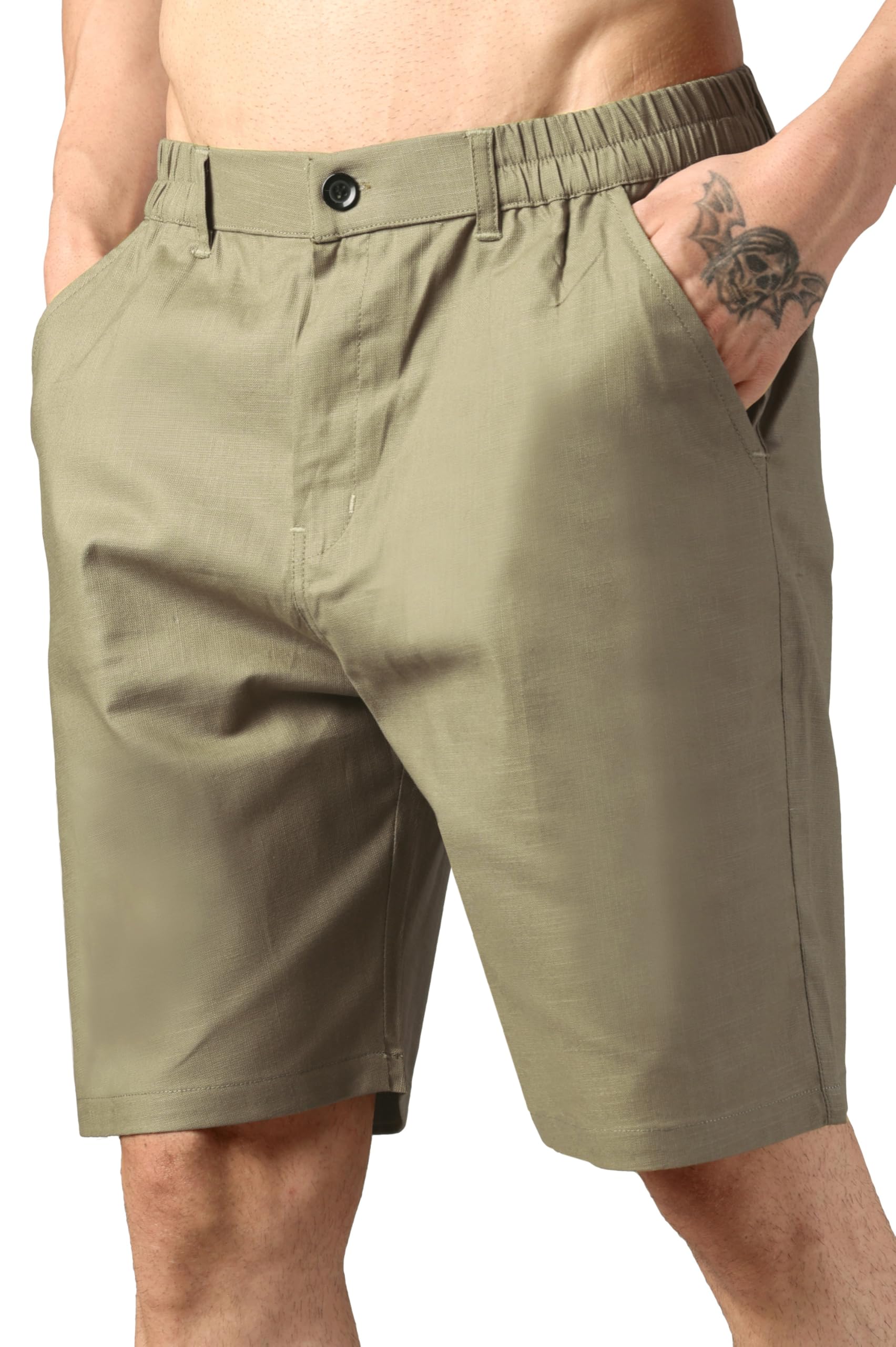 rynogear Linen Blend Shorts for Men || Shorts Pant for Men || Casual Shorts for Man-picture-20