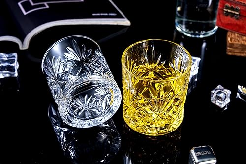 Miniatura 2 de IBSJB Juego de vasos de whisky Contiene dos copas de vino, cinco piedras frías y unas pinzas