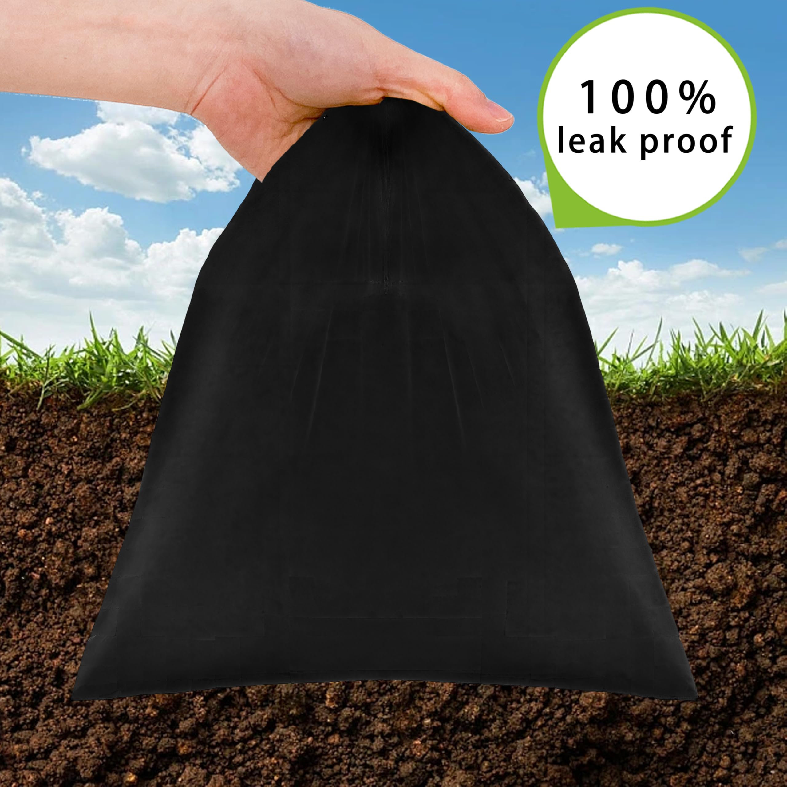 AiTodos® 600PCS Bolsas Caca Perro, Negro - Bolsas Excrementos Perros - Adecuado Salir de Casa, 31 * 22CM, Polietileno-Material, Portátil (40 Rollos, 15 por Rollo) -Poop Bags