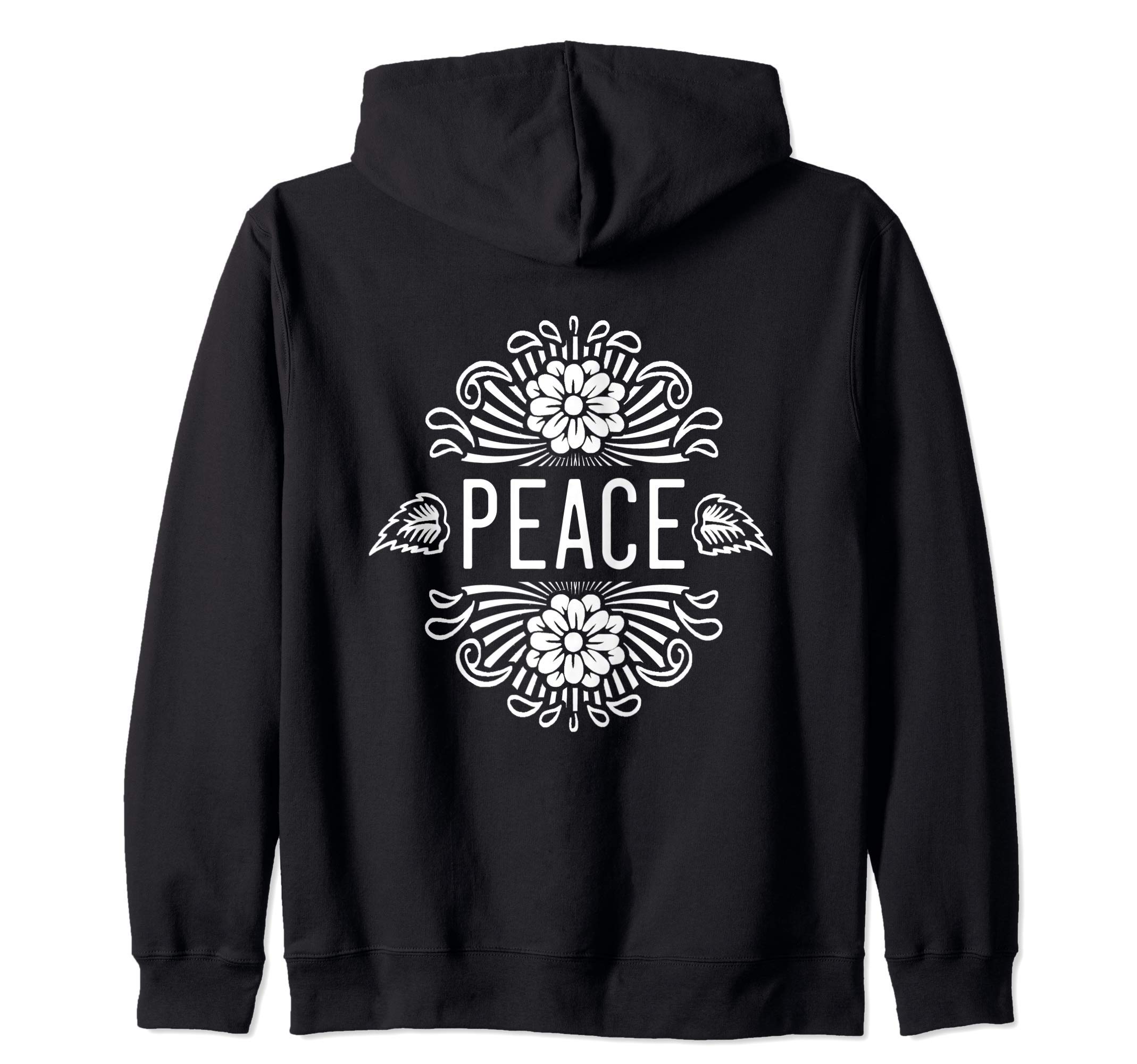 Boho Peace XO4U Original Zip Hoodie