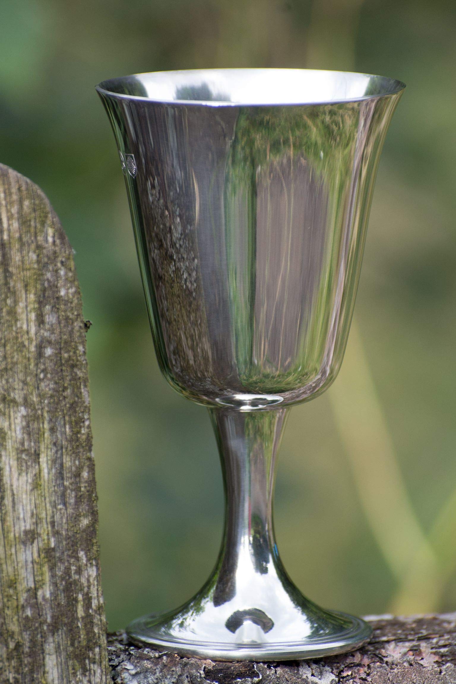 Wentworth Pewter - Grand verre à pied à vin en étain, gravure gratuite, nouveau, en coffret cadeau