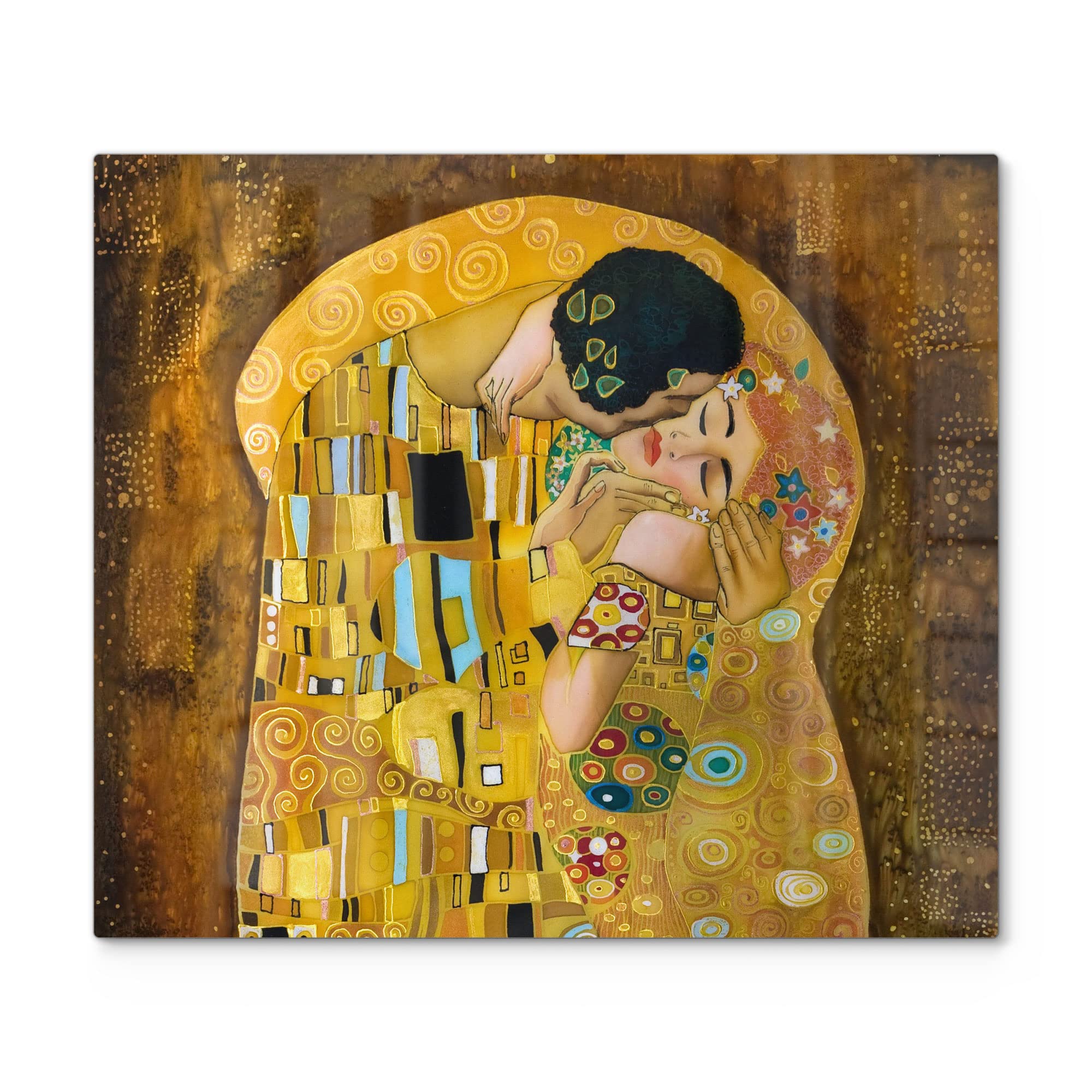 DEQORI Fornuisafdekplaat glas | eendelig 60 x 52 cm | motief