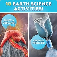 Vista 4 de National Geographic Mega Science Lab - Kit para niños con 75 experimentos fáciles, con ciencia de la tierra, conjunto de química y proyectos STEM