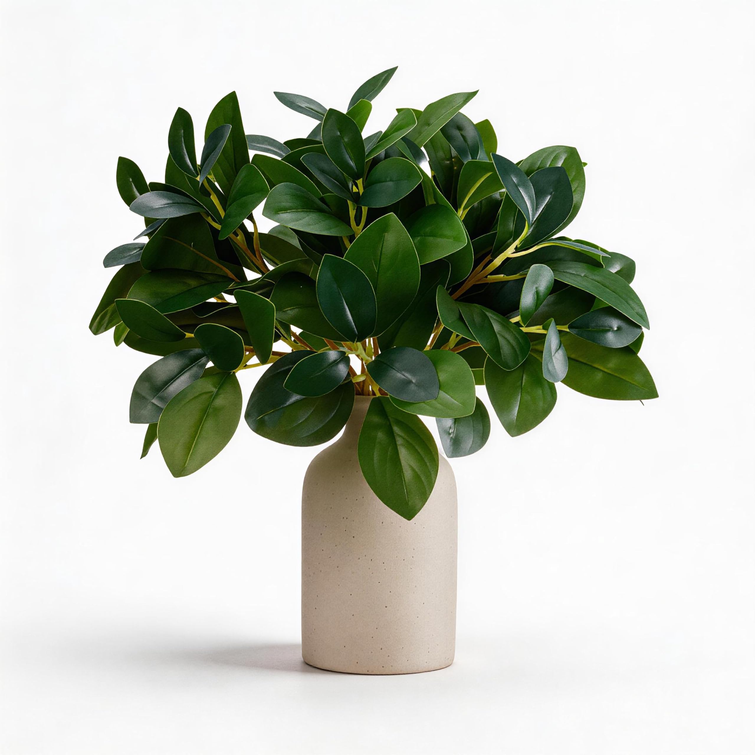 Faux Eucalyptus Plant in Pot - 12 Inch