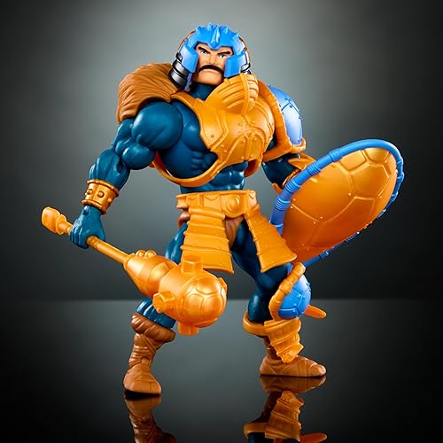Miniatura 4 de Masters of the Universe Origins Turtles of Grayskull - Figura de acción de hombre a brazos, 16 articulaciones, TMNT y MOTU Crossover con accesorios