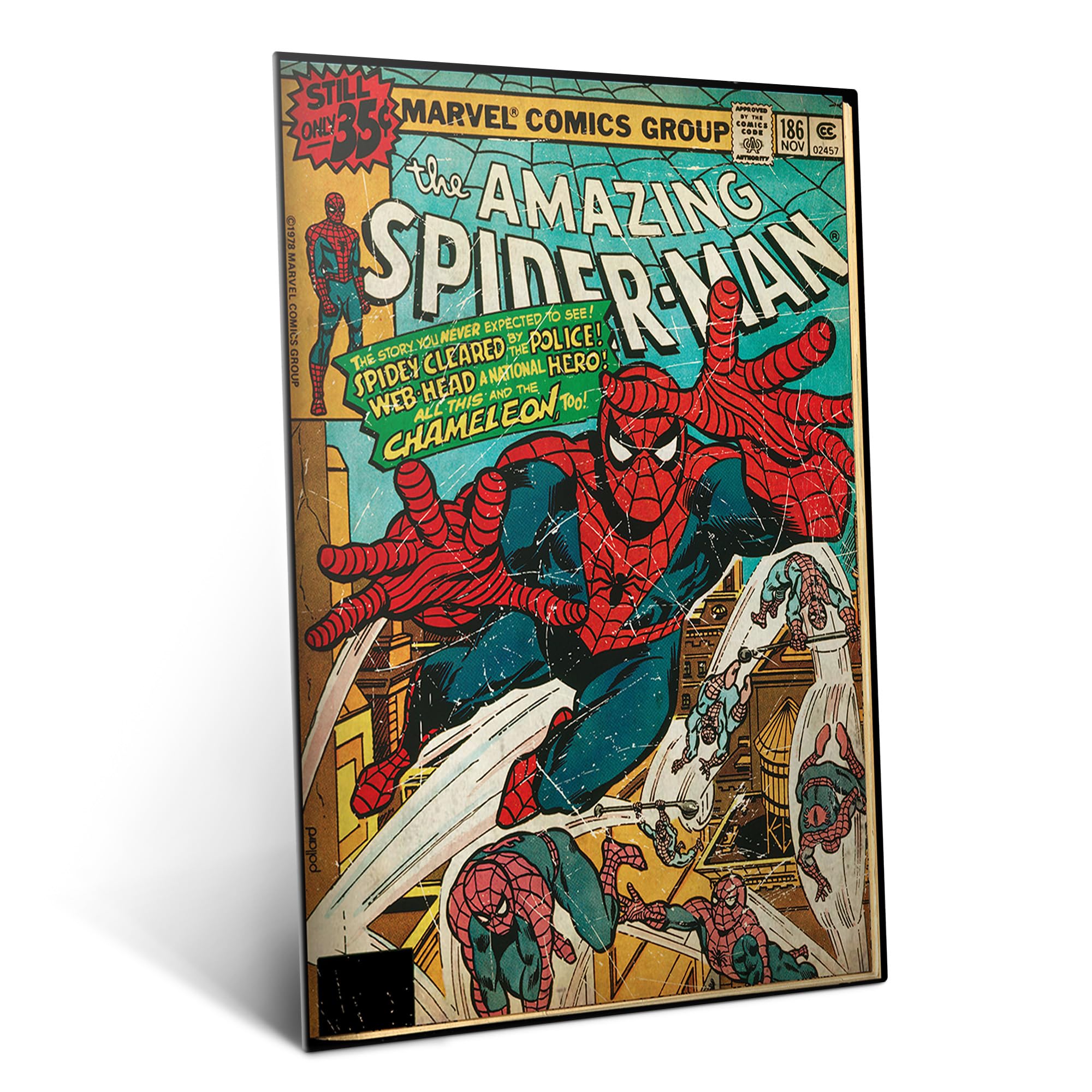 Displate Poster Métal Magnétique Marvel Avengers Endgame Thanos