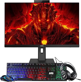 Amazon.com: Gaming All in one PC 24 Inch FHD Touchscreen