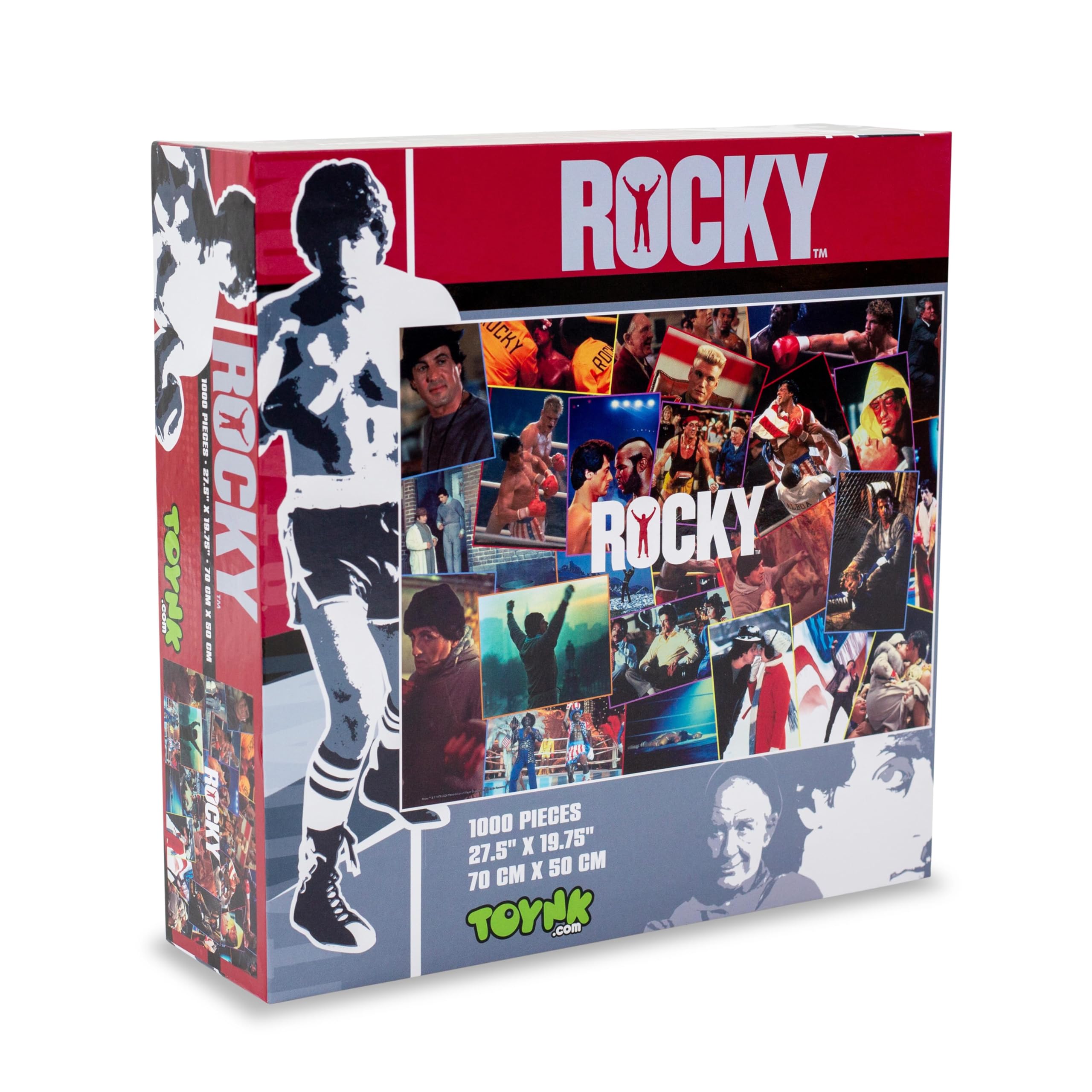 Rocky Movie Collage, puzzle da 1000 pezzi, divertente rompicapo, giocattoli e giochi, 71 x 50 cm