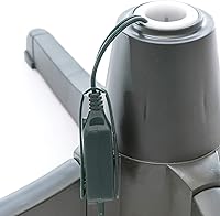 Vista 3 de Vickerman 24" Electric Rotating Christmas Tree Stand - Seasonal Indoor Decor - Convenient On/Off Step Switch - 360-degree Revolution