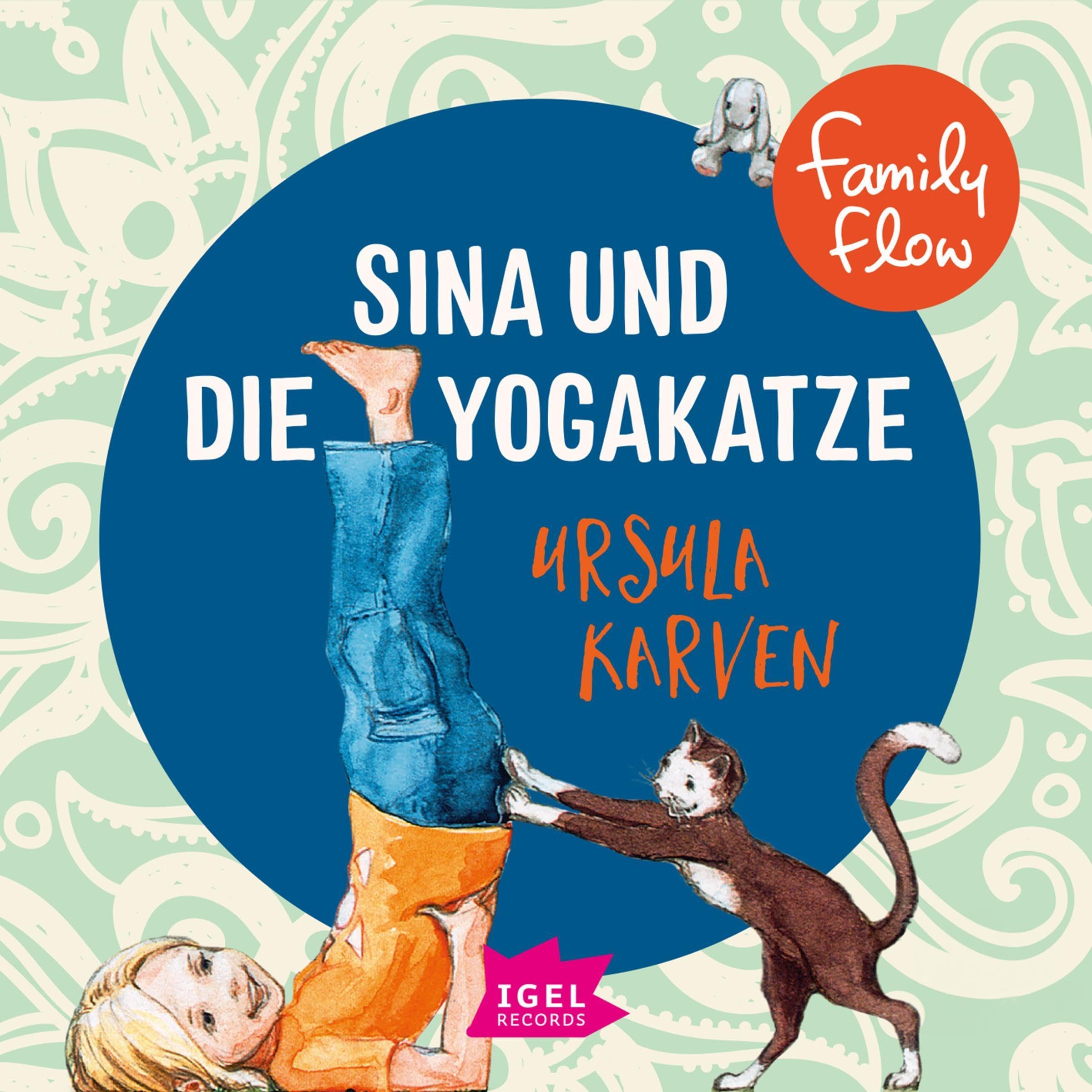 Cover art for FamilyFlow. Sina und die Yogakatze