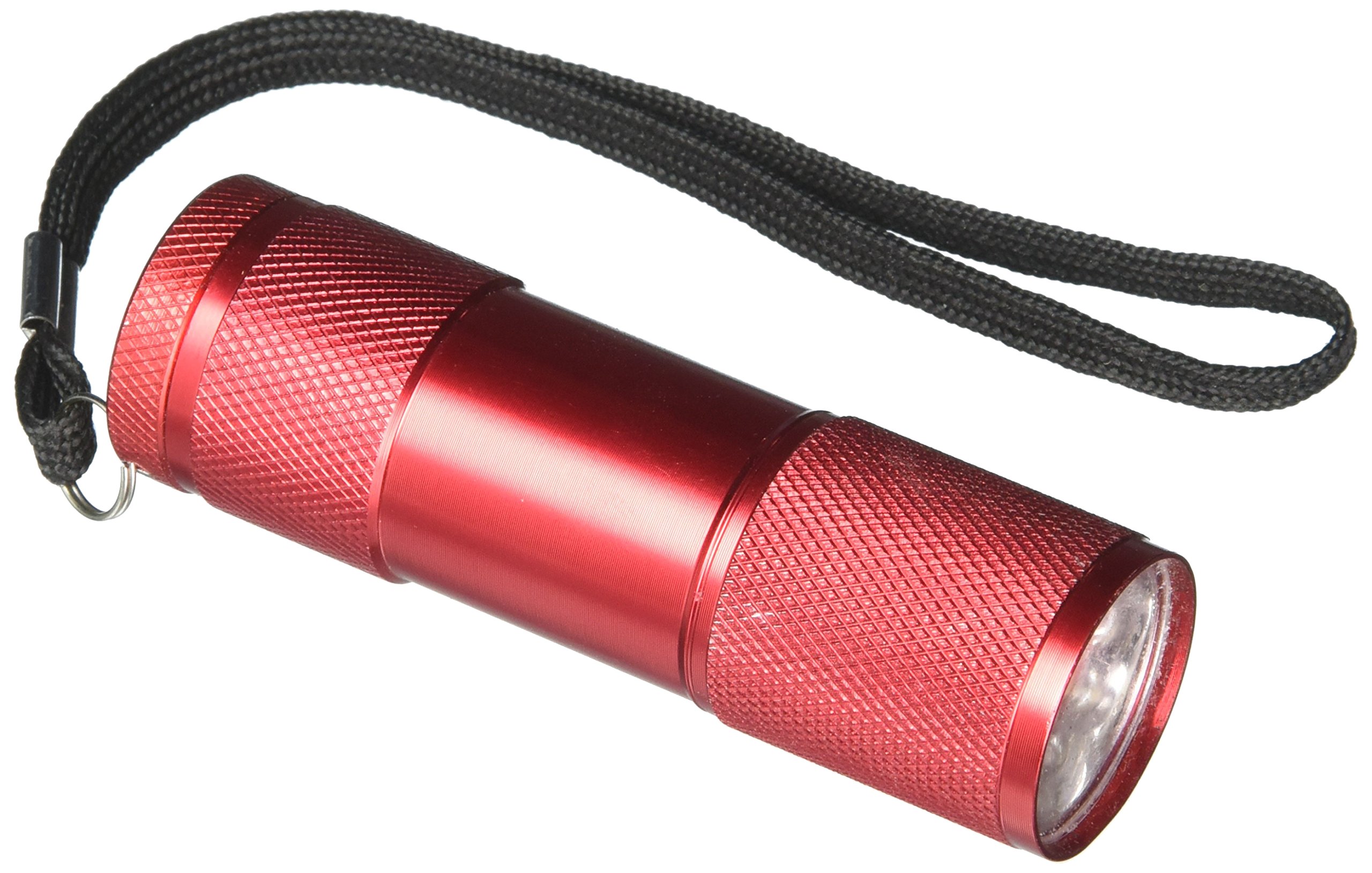 Lucent Ace 9351 Aluminum 9 LED Flashlight,(Colors may vary- Black/Red/Green/Blue)
