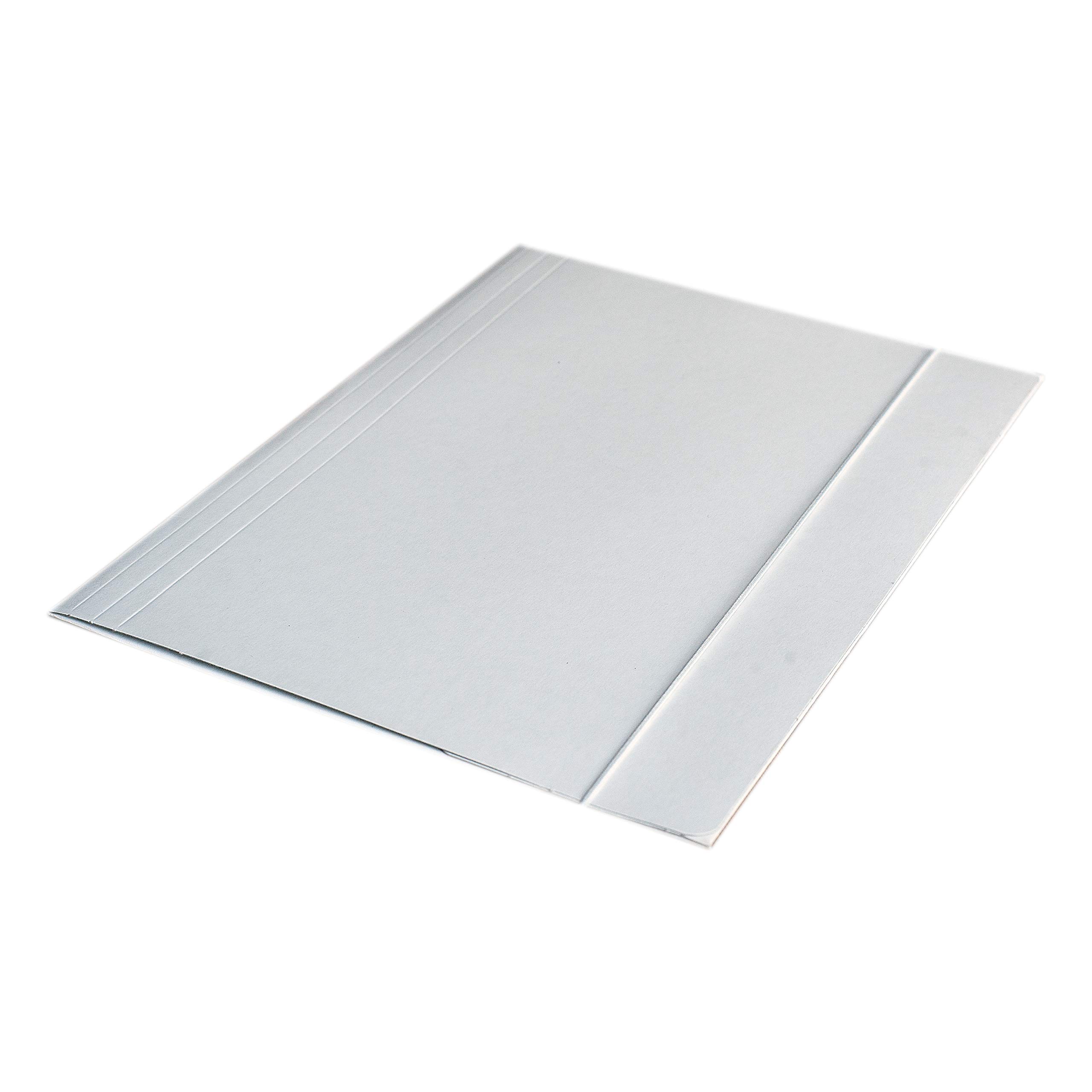 D.RECT 25 cartelline portadocumenti, formato A4, con elastico, in cartone da 300 g, per ufficio e scuola