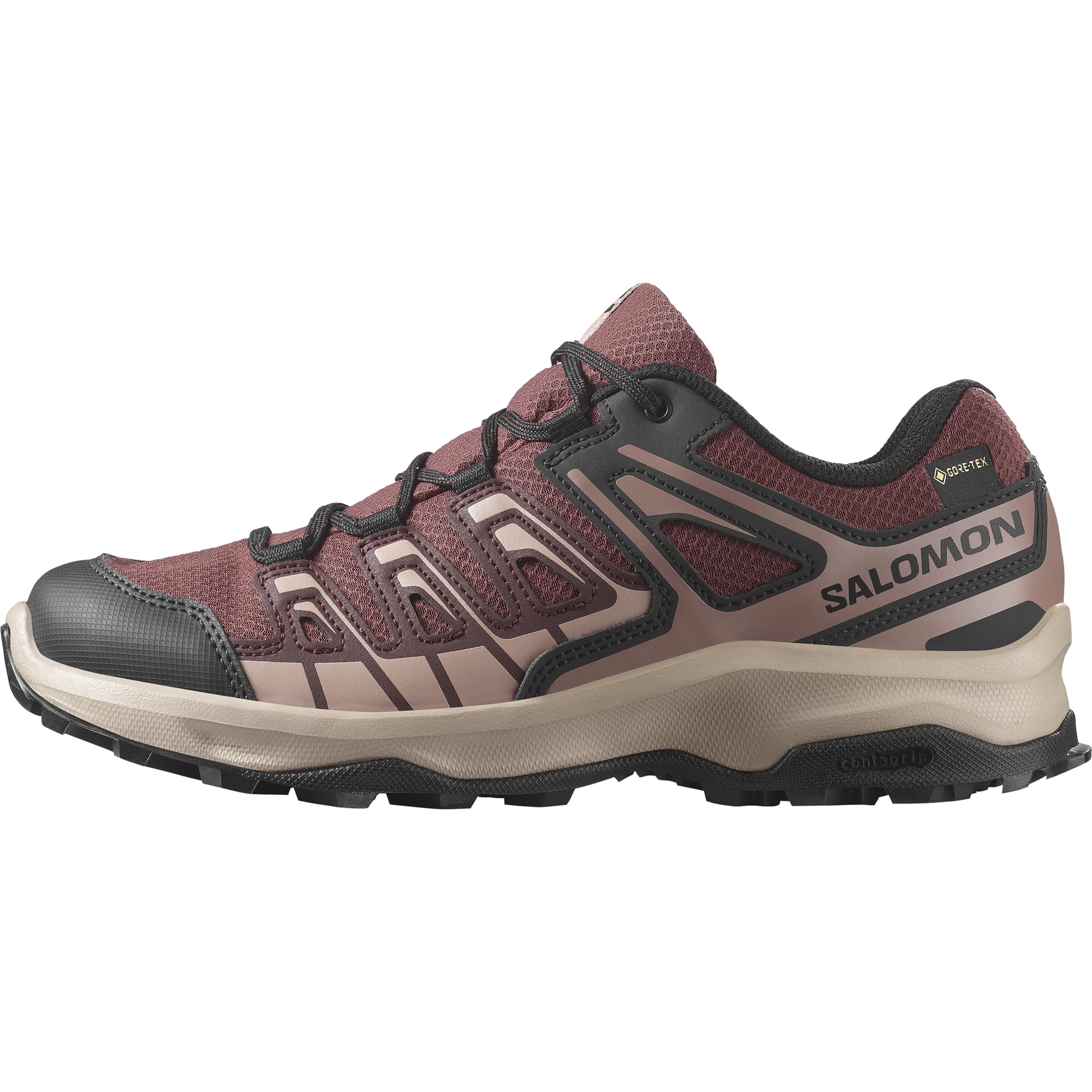 Salomon Damen Extregra Gore-TEX, vielseitige Wanderschuhe für Komfort, ideal für Wanderungen bei Outdoor-Abenteuern, Henna, 36 ⅔
