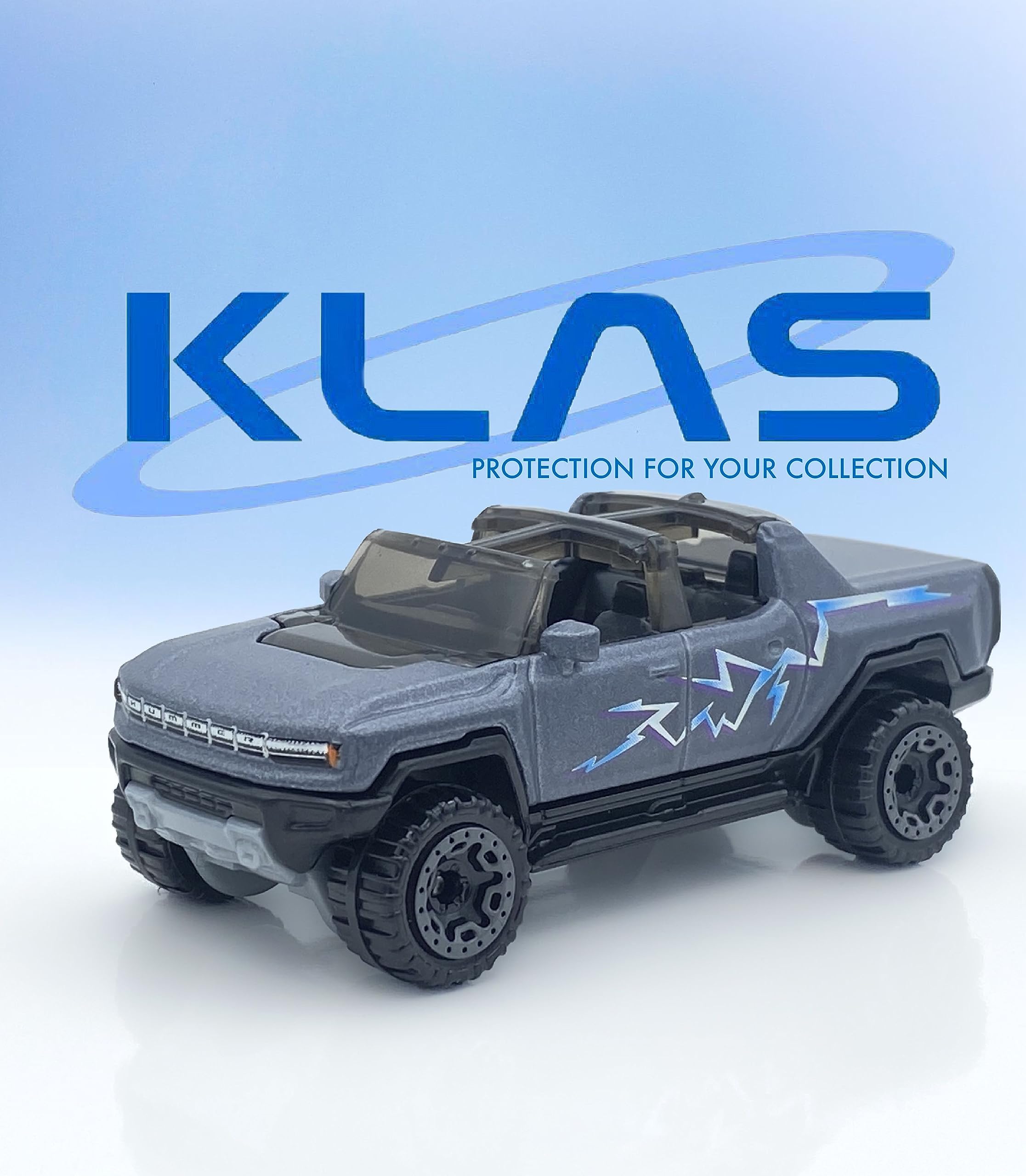 Hot Wheels 2024 GMC Hummer EV (Matt Silver (Barbie, The Movie)), 10/10 HW Screen Time, 2023-184/250 (Short Card) - Image 2