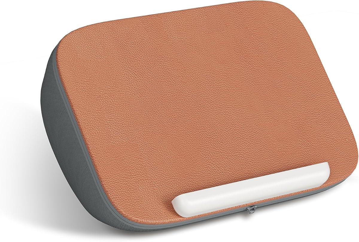 Soporte para libros Tounee - Almohada tipo puf ultra suave para libros, tabletas, iPads y Kindle - Lectura y visualización manos libres en la cama/sofá - Reduce la tensión del cuello - Perfecto para amantes de los libros y lectores electrónicos