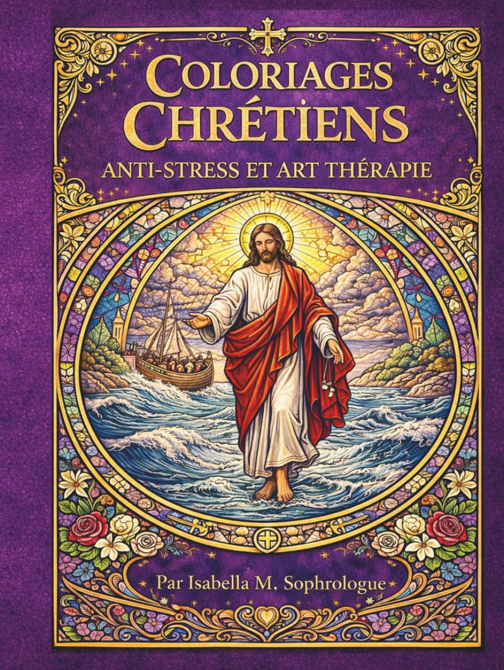 Coloriages Chrétiens: anti-stress & Art Thérapie, Tome 2
