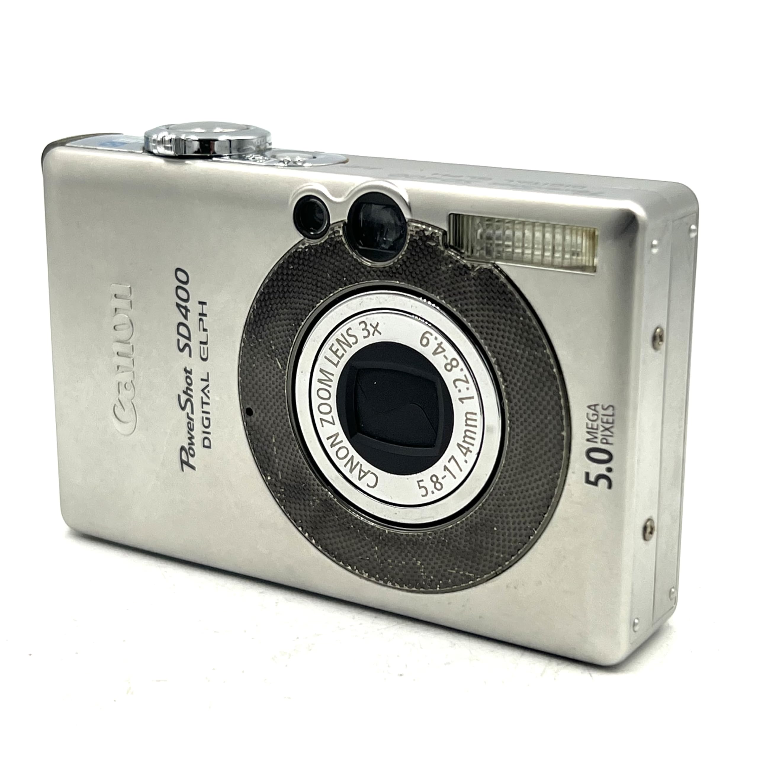 Câmera digital Elph Canon Powershot SD400 5MP com zoom óptico 3x
