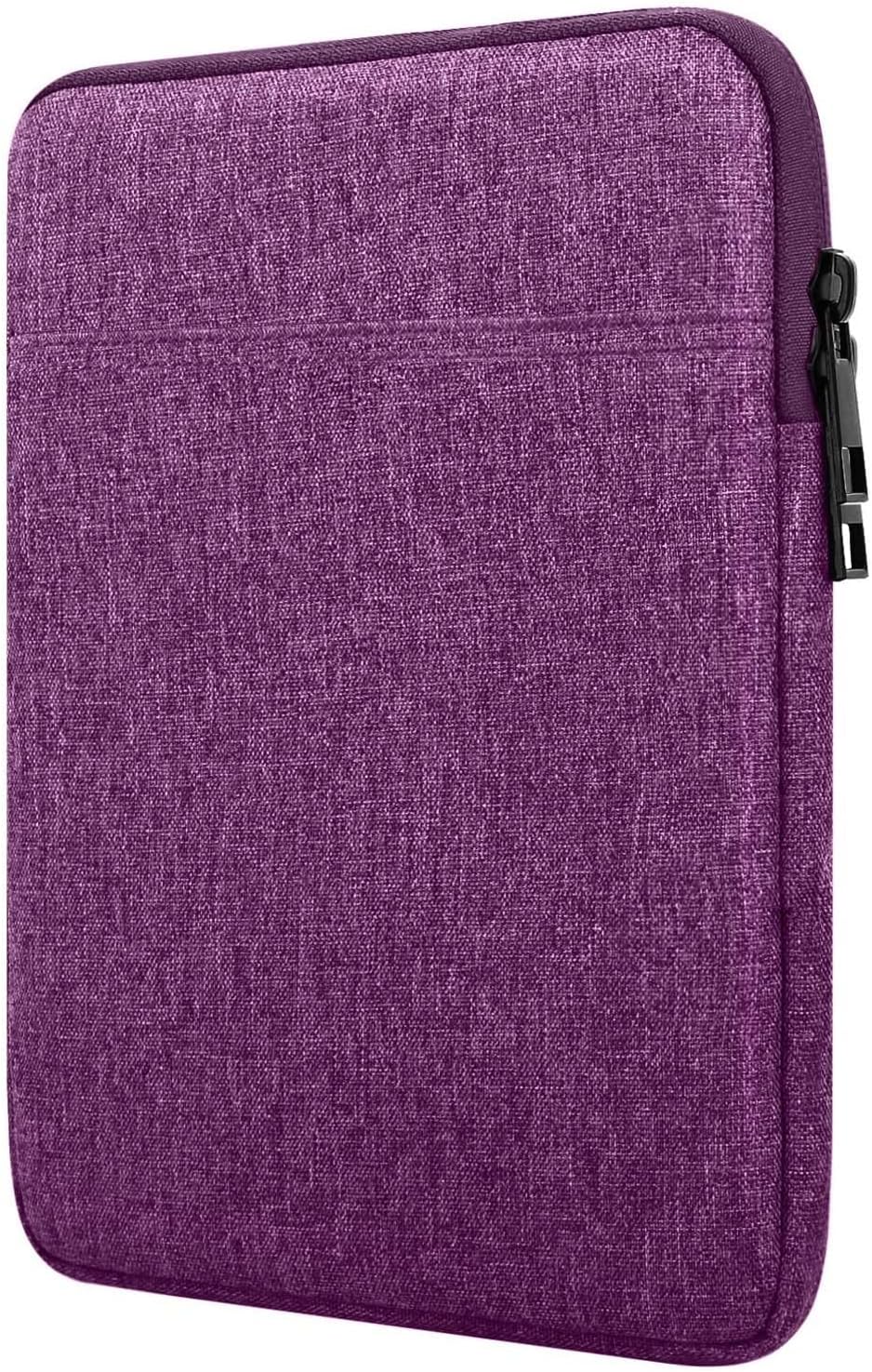 MOCA 9 / 11 Inch Tablet Sleeve Carrying Case for iPad 10.2 2021-2019, iPad Pro 11 2021-2018, iPad Air 4 10.9 2020, Galaxy Tab A8 10.5 2022, Tab A7/S6 Lite 10.4, Tablet Protective Sleeves (Purple)