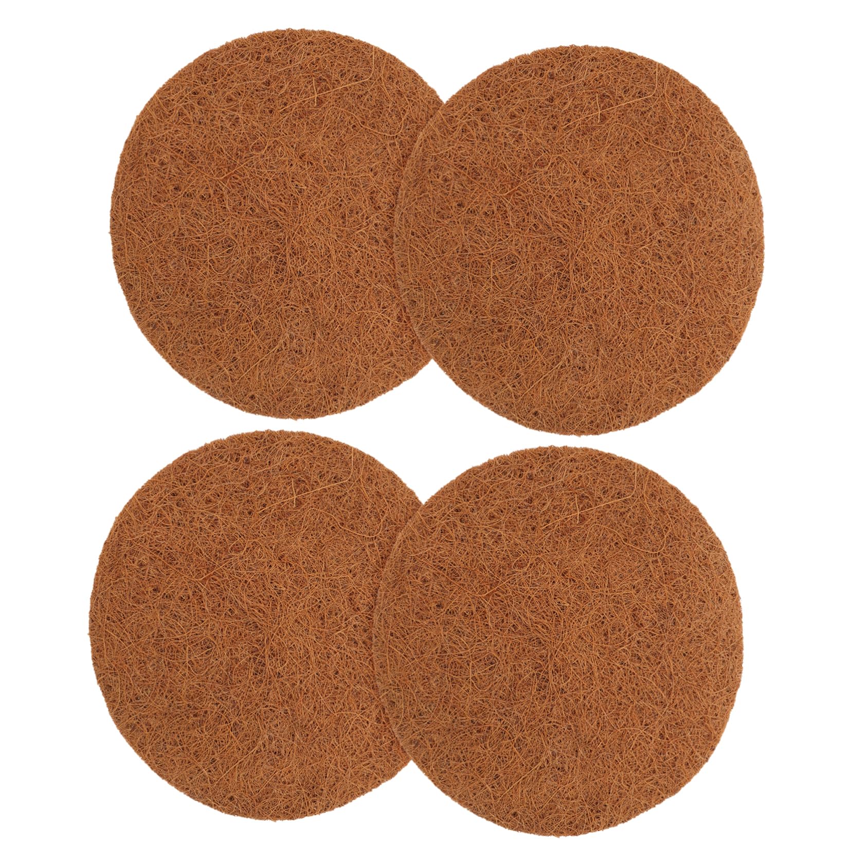 VICASKY 16 Pièces Tapis Fibre De Rond Doublure Anti-Fuite Pour Pots De