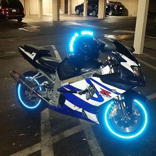 Miniatura 6 de Cinta reflectante azul de gran intensidad con derechos de autor de customTAYLOR33. Cinta de seguridad (Debes elegir el tamaño de la cinta)