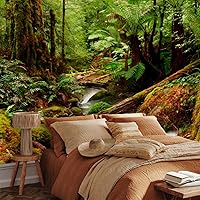 Vista 98 de artgeist Mural de Pared Forestal 154x122 pulg - Adhesivo de Pared Autoadhesivo para Despegar y Pegar, Adhesivo de Pared, Adhesivo de Foto