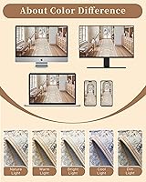 Vista 10 de Madane Alfombra Pasillera Lavable - Alfombras Pasilleras 2x6 para Pasillos de 6 Pies Antideslizante Vintage Alfombra Pasillera de Cocina