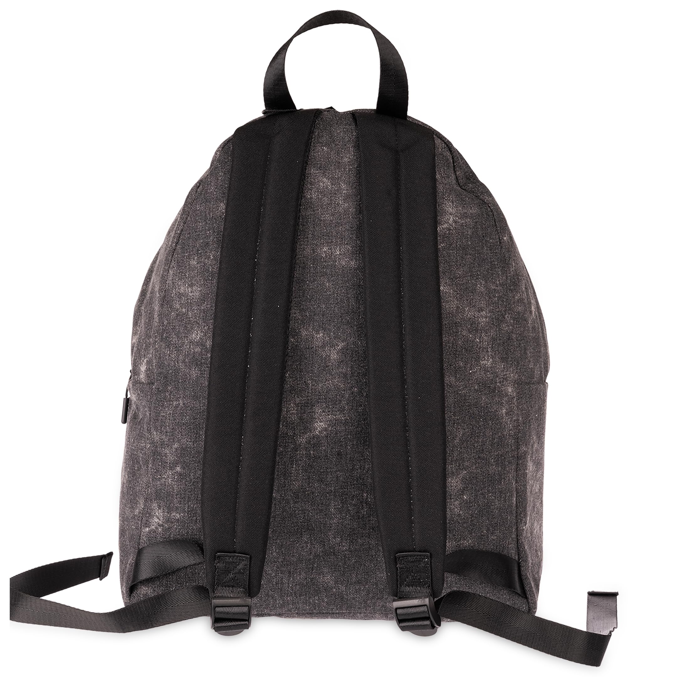 Colourbook Zaino Casual Geolier Black Denim 23 Litri Similpelle Effetto Denim Spallacci Rinforzati Schienale Imbottito Licenza Ufficiale Scuola Tempo Libero