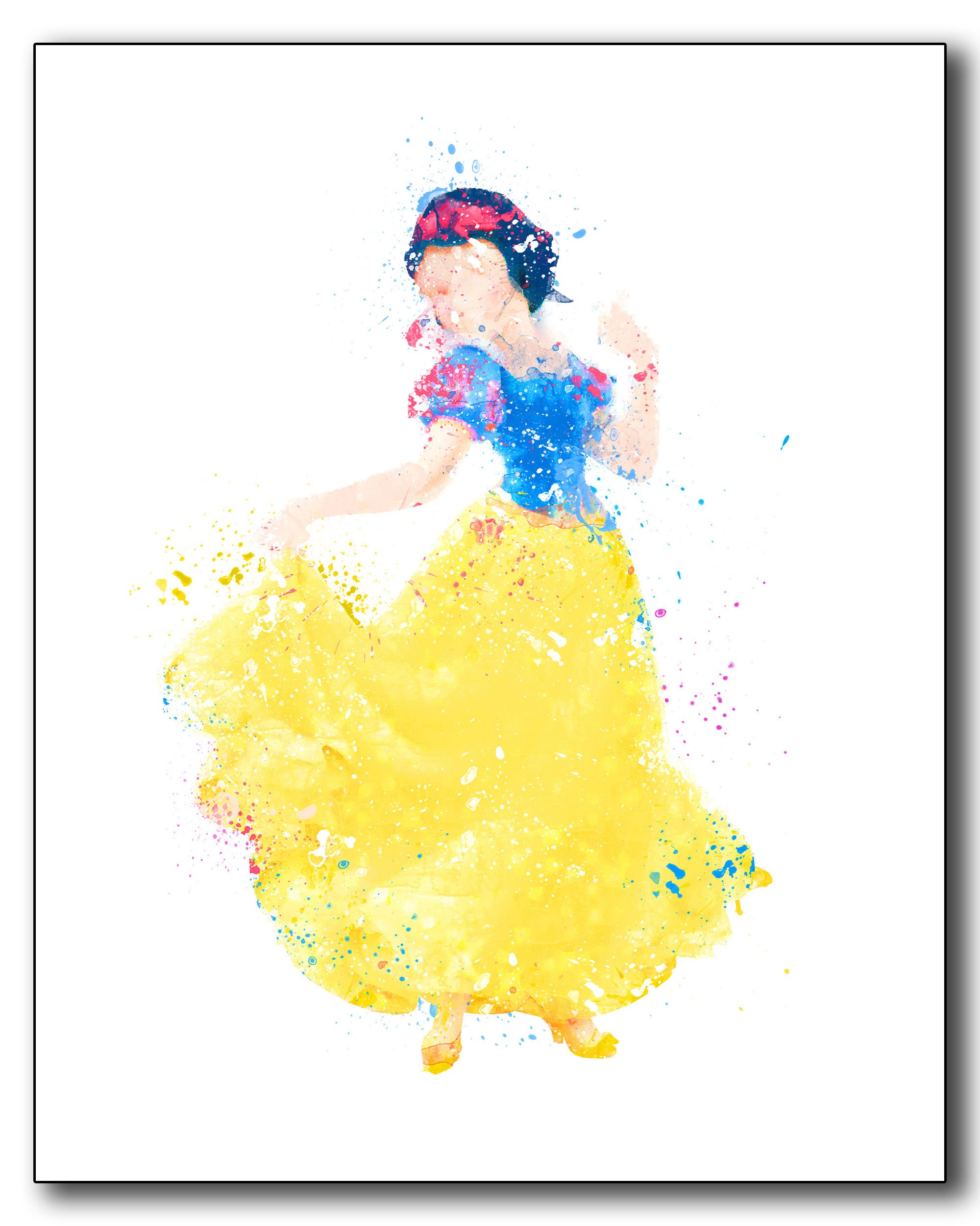ディズニー　絵画　　プリンセス Amazon.co.jp: Bigwig Prints ディズニー プリンセス ウォールアート