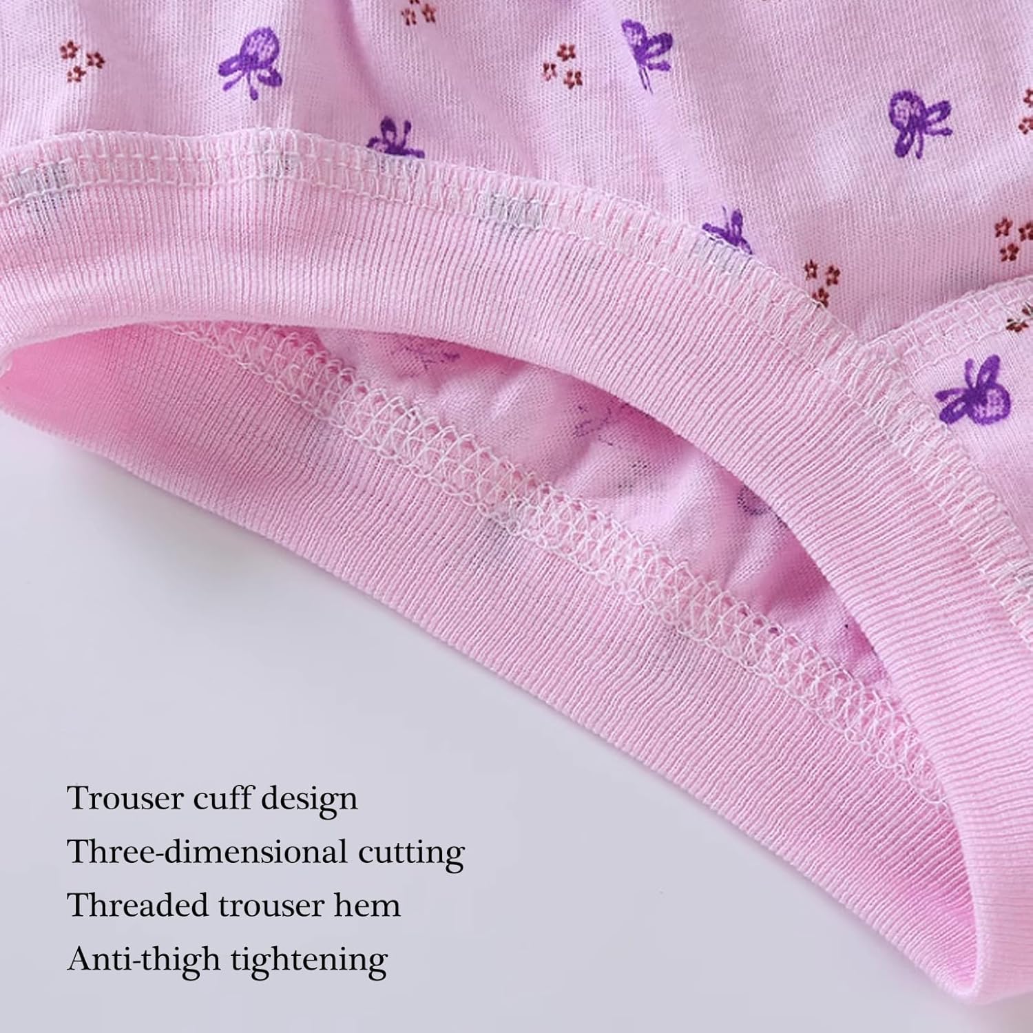 Seniors Women's High Waisted Panties Cotton Underwear for Medium Elderly Ladies Plus Size Briefs