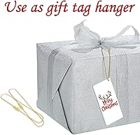 Vista 6 de Shappy 1000 piezas de ganchos para adornos de Navidad, perchas para adornos con cordón precortado, fácil de bloquear con cuerdas precortadas