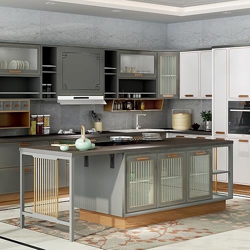 Miniatura 4 de FIRMETAL , Soportes de estante resistentes, carga máxima de 1100 libras, soportes de metal de aleación de alta calidad (juego de 2) soportes de