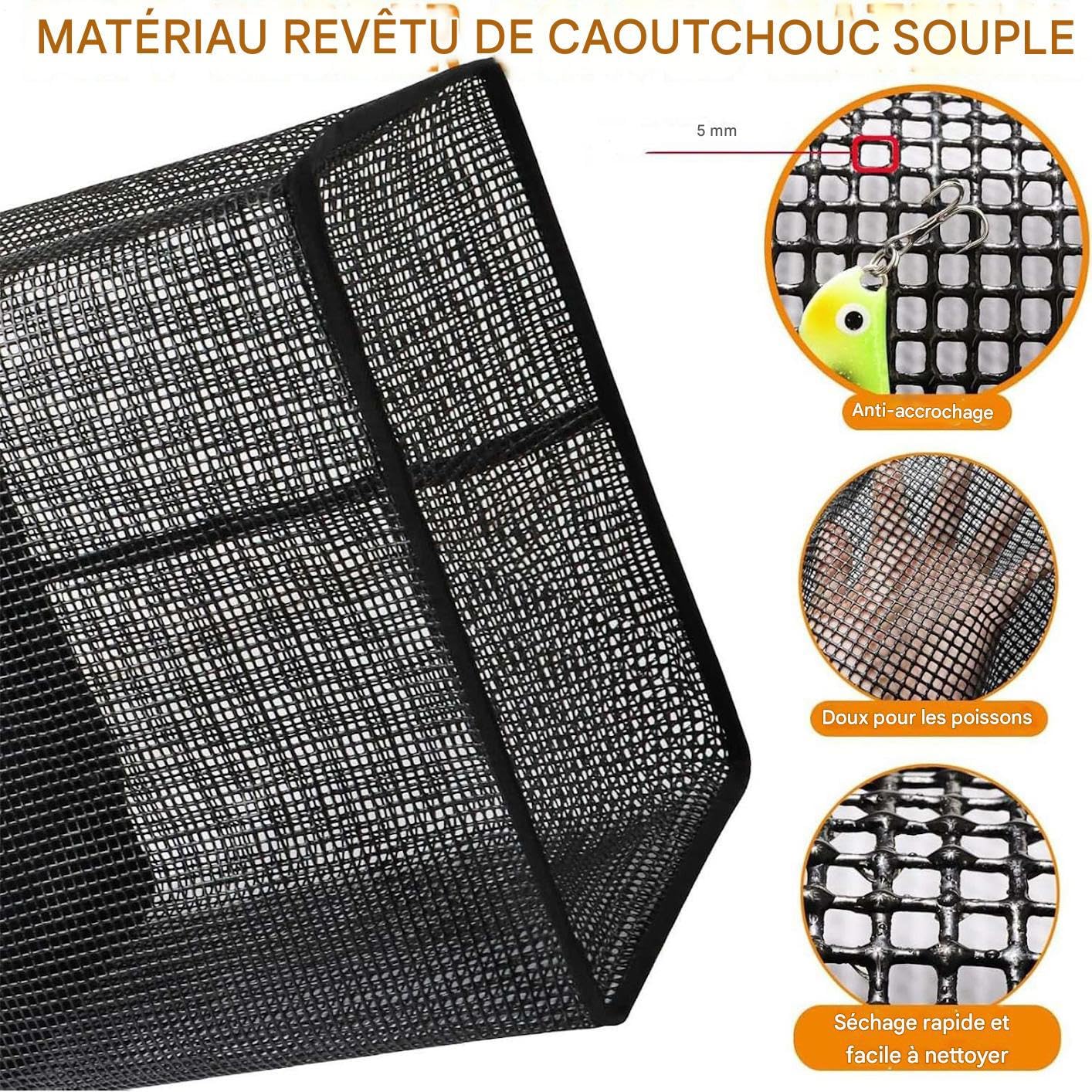 Panier Flottant pour Poissons | Panier À Poissons Portable Réfléchissant - Piège Organisateur de Sangsues à Haute Visibilité pour Grand-Père et