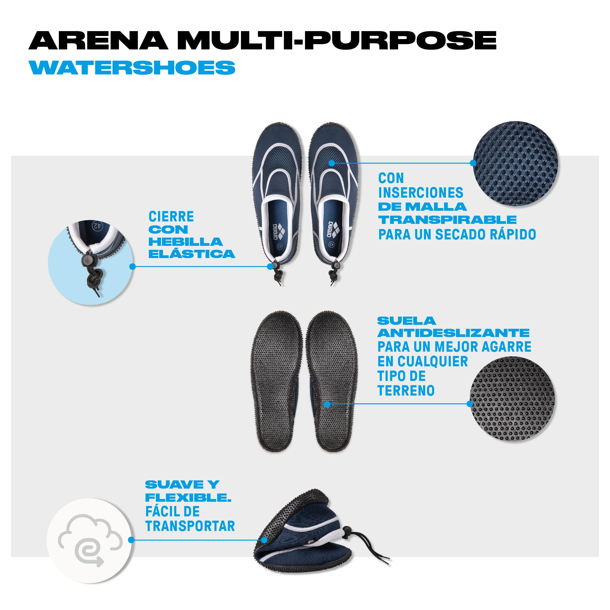 Arena Arena Multi-Purpose Watershoes Zapatos de aguaUnisex Adulto