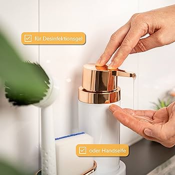 Organizzatore Per Lavello Bremermann Con Doppio Dispenser Per Detersivi E Porta Spugna  S2 447554681