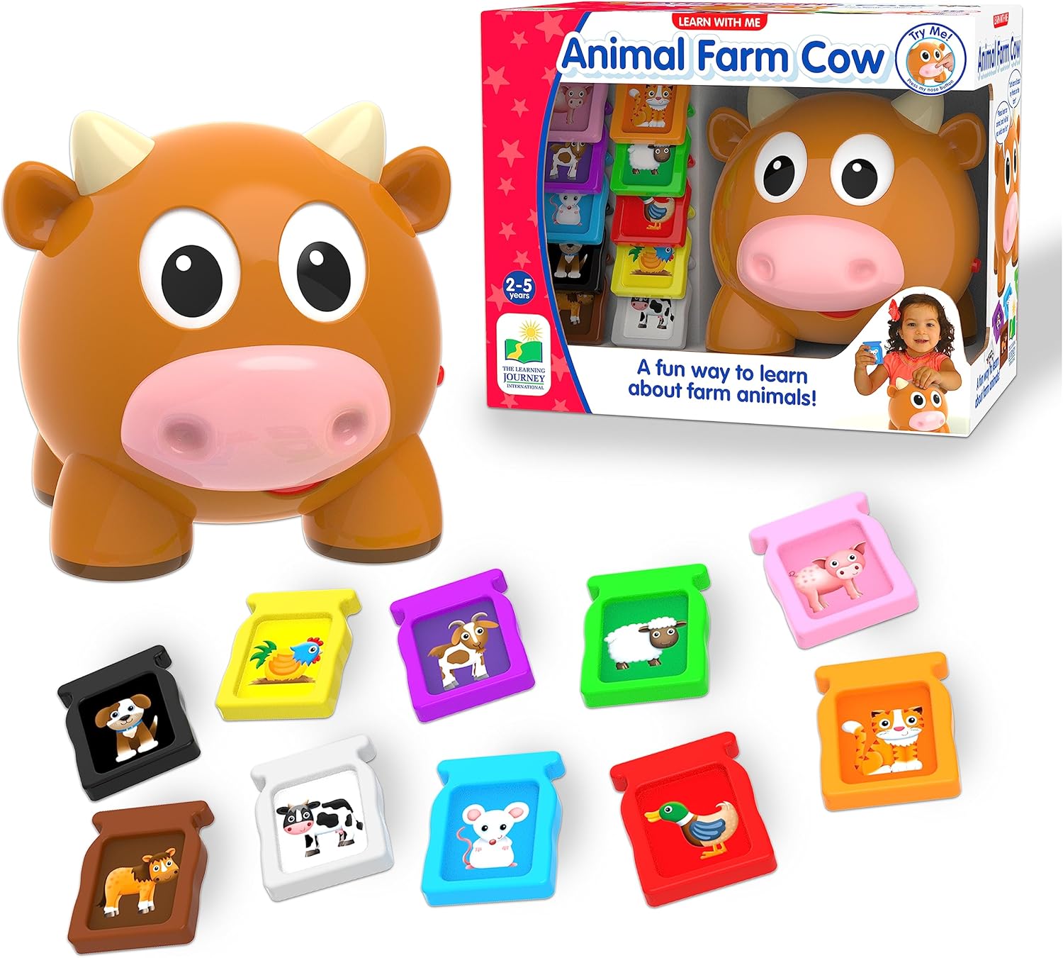 The Learning Journey Learn with Me Animal Farm