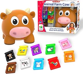 The Learning Journey: Learn with Me – Animal Farm – Teaching Toddler Educational Playset - Counting and Sorting - Preschool Learning Toys & Gifts for Boys & Girls Ages 2-5 Years