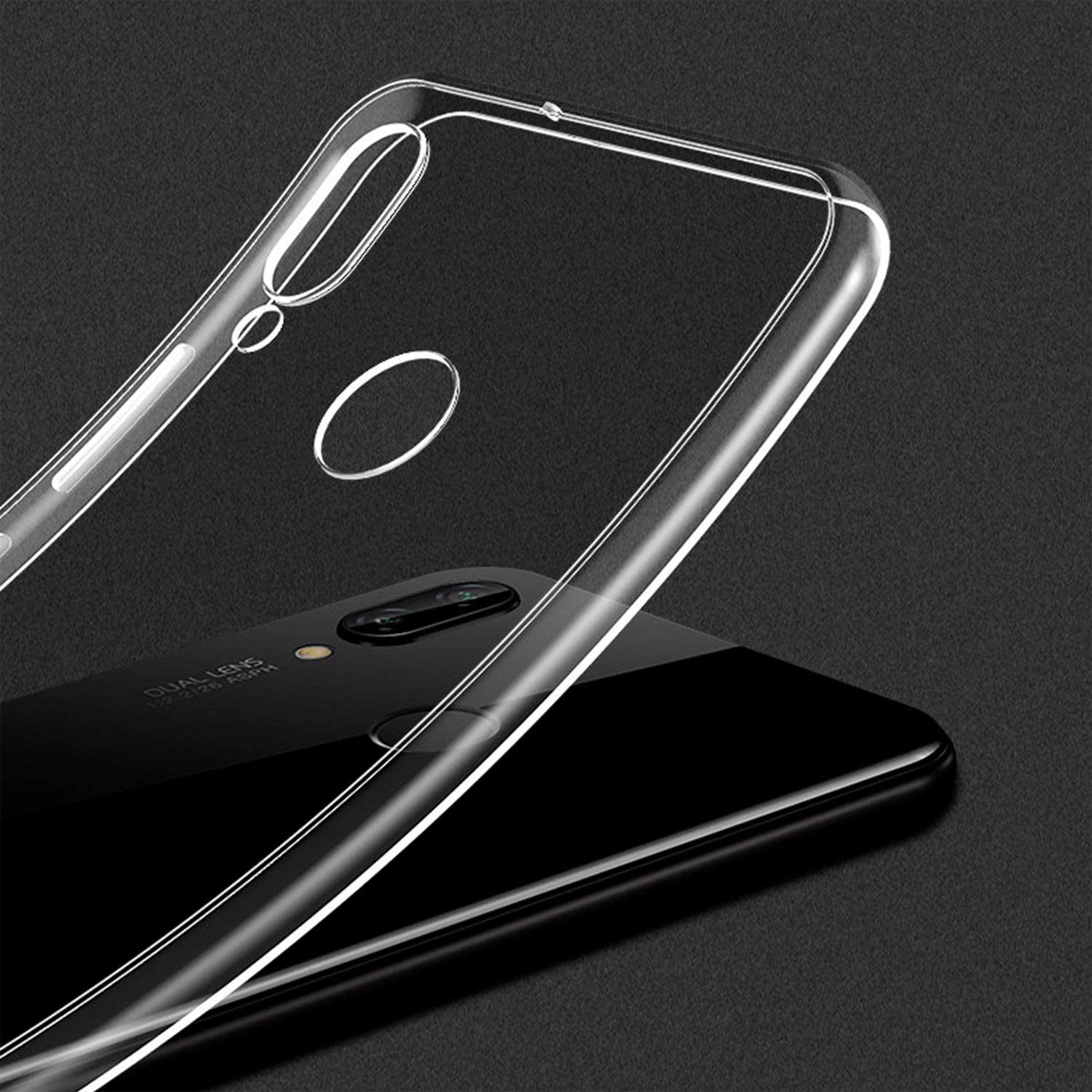 N NEWTOP Cover Compatibile per Honor 20 Lite Custodia TPU Soft Gel