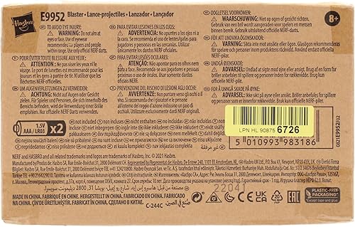 Miniatura 5 de Nerf Elite 2.0 Volt SD-1 Blaster, 6 dardos Nerf Elite, objetivo de haz de luz, almacenamiento de dardos, rieles tácticos
