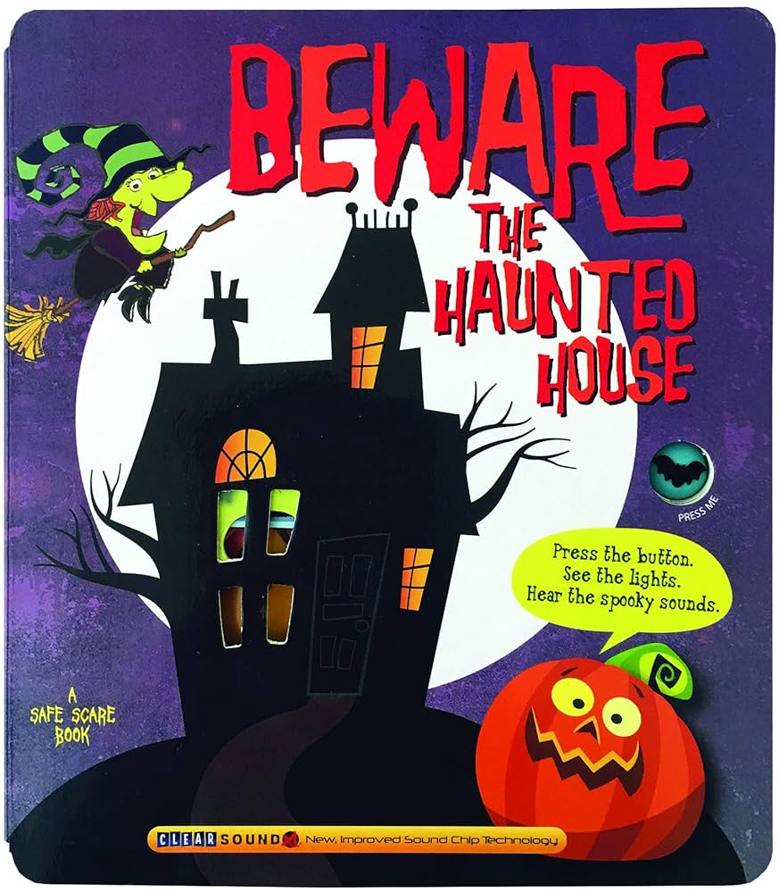 洋書 A Very Scary HAUNTED HOUSE A Very Scary Haunted House (Glows in the Dark): Barkan