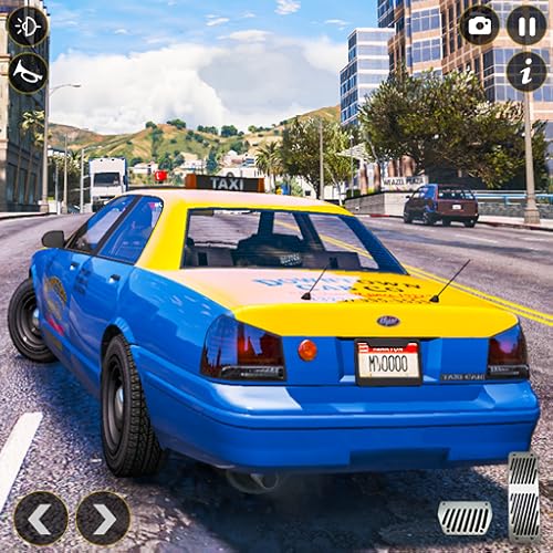 City Car Taxi Driving Simulator - Open World Car Racing & Cab Drive