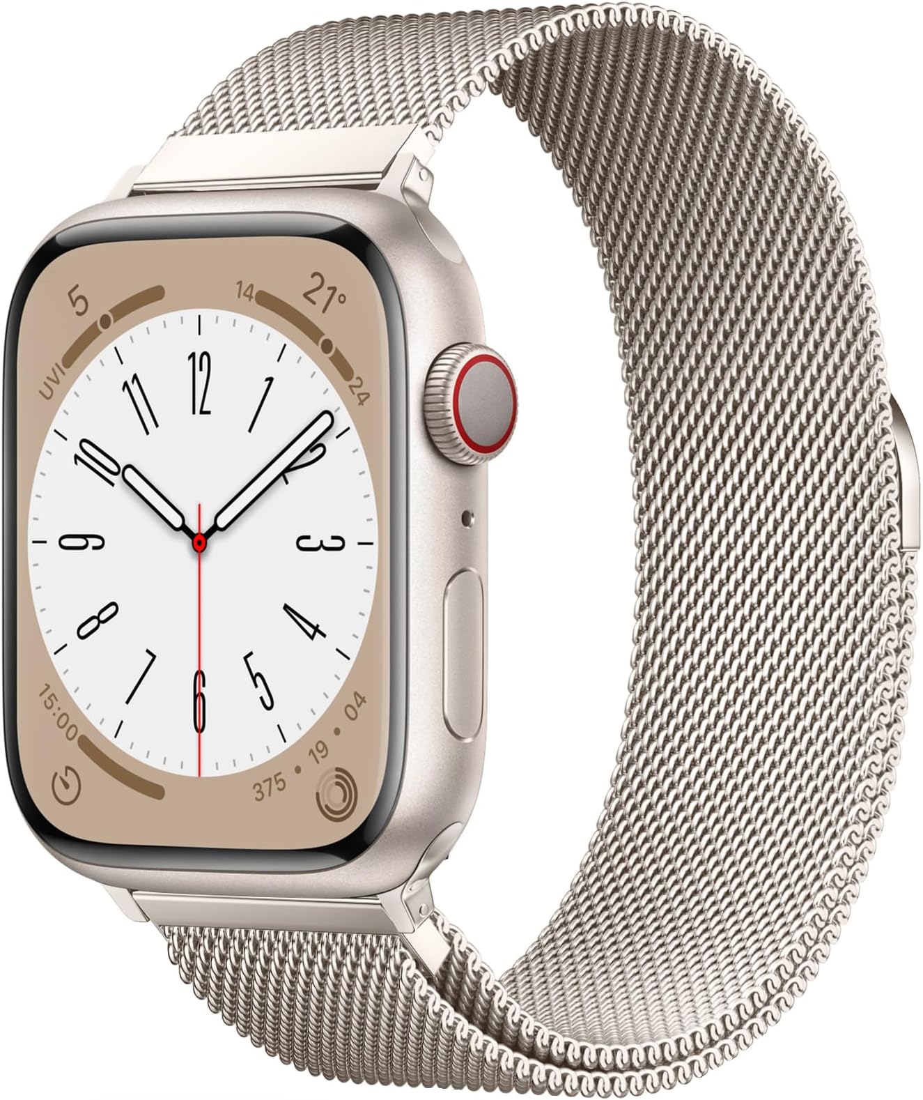 Original Stainless Steel Milanese Loop Compatible with Apple Watch Band 38mm 40mm 41mm 42mm 44mm 45mm 46mm 49mm, Magnetic Clasp Band for iWatch Series 11 10 9 8 7 6 5 4, SE 3 2 1 Ultra3 2, Women & Men