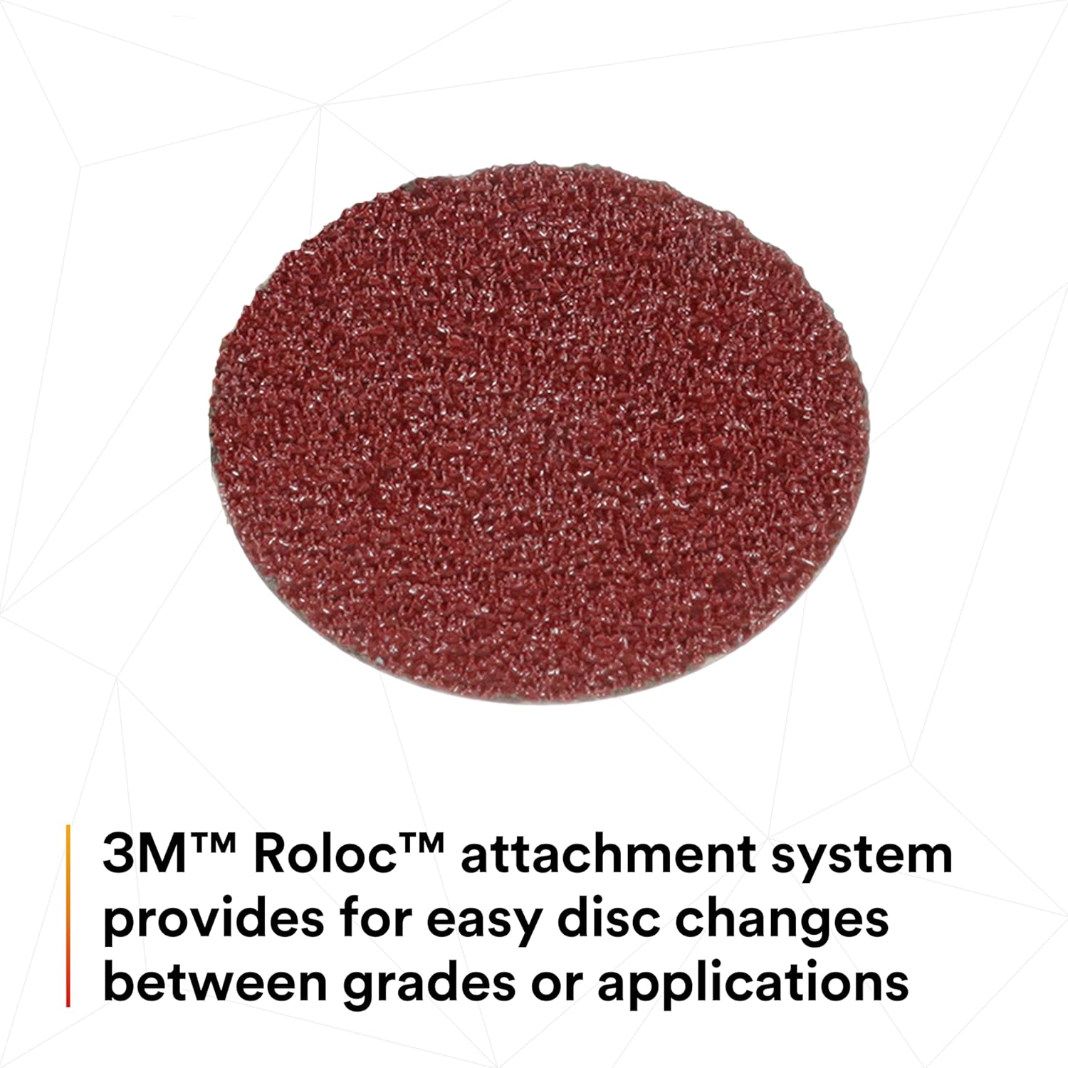 3M™ Cubitron™ II Roloc™ Fibre Disc 982C, 36+, TR+, Red, 2 in, Die R200P, 1000 ea/Case